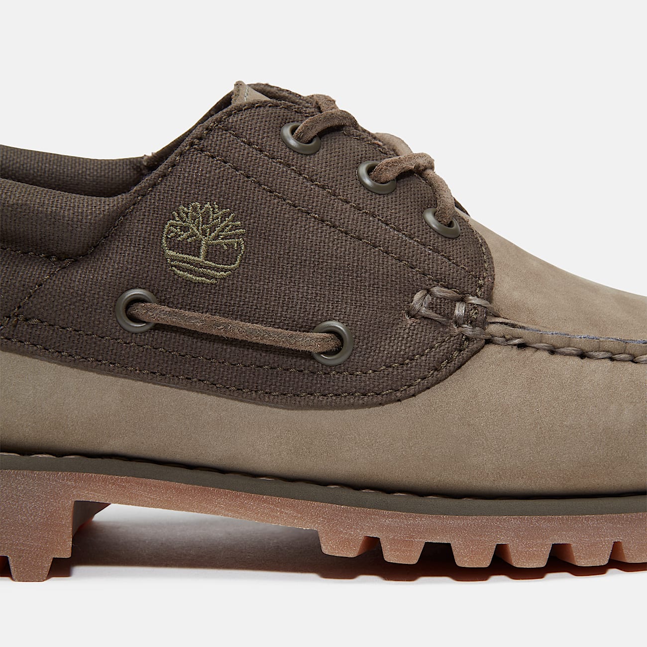 Timberland® Authentic Handsewn 3-Eye Bootsschuh für Herren in Grün