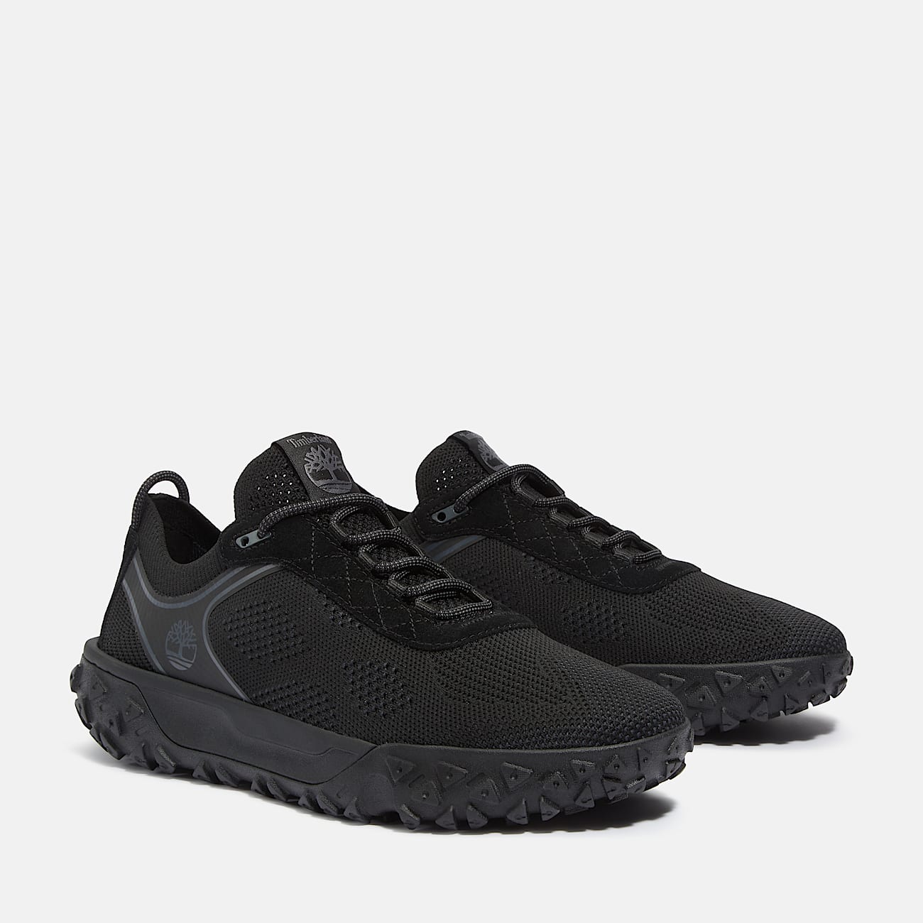 GreenStride™ Motion 6 Low Lace-Up Trainer for Men in Black - 4
