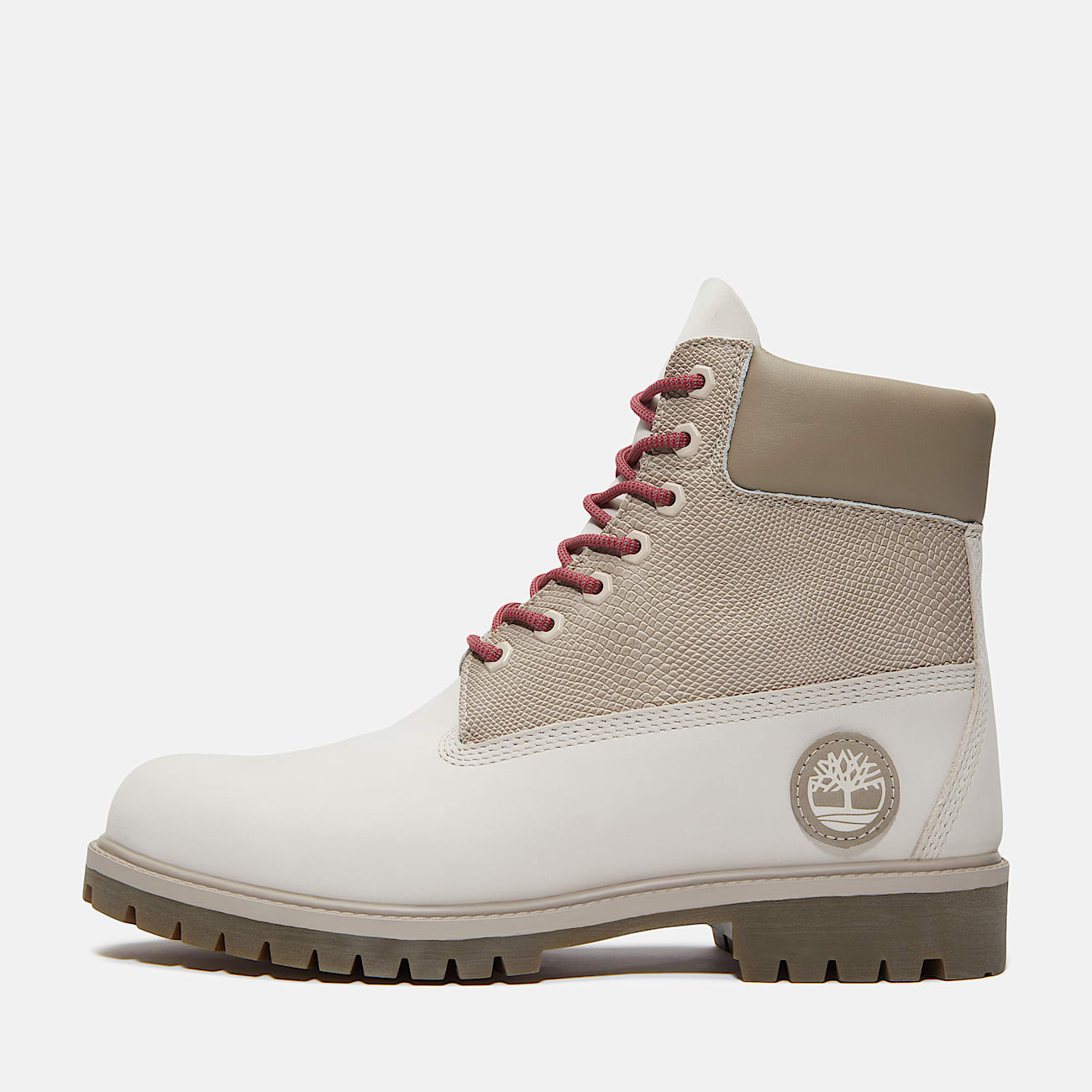Wasserdichter Year of the Snake Timberland® Heritage 6-Inch-Boot für Herren in Weiß - 10