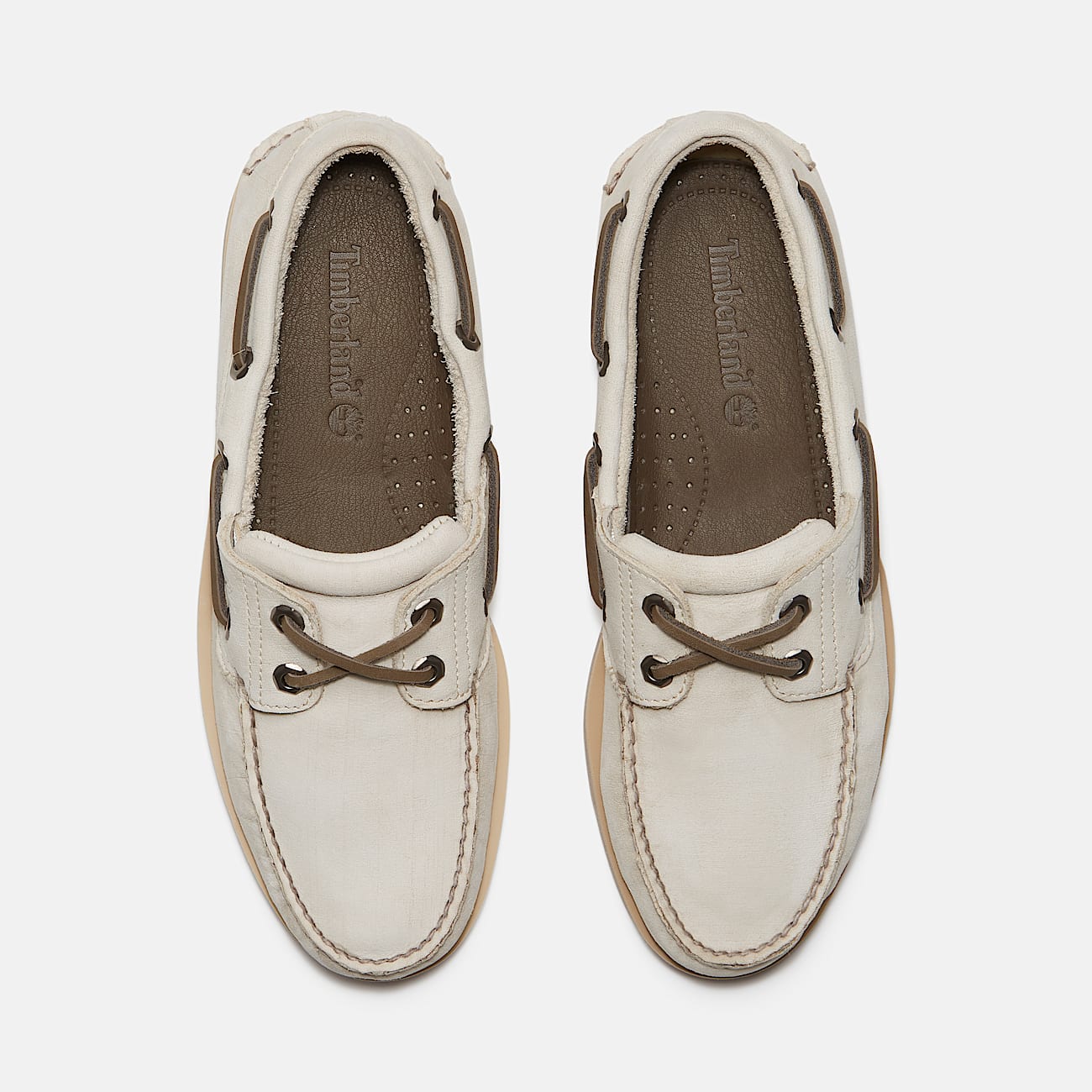 Classic Boat Shoe for Men in Light Grey