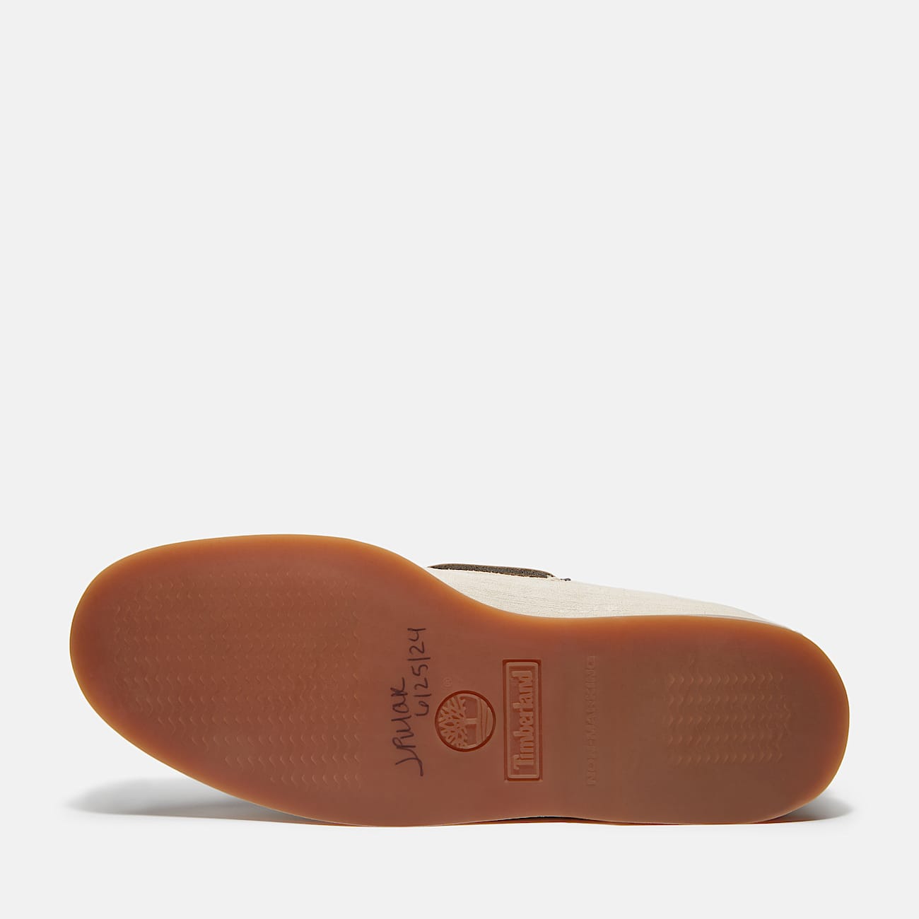 Classic Boat Shoe for Men in Light Grey