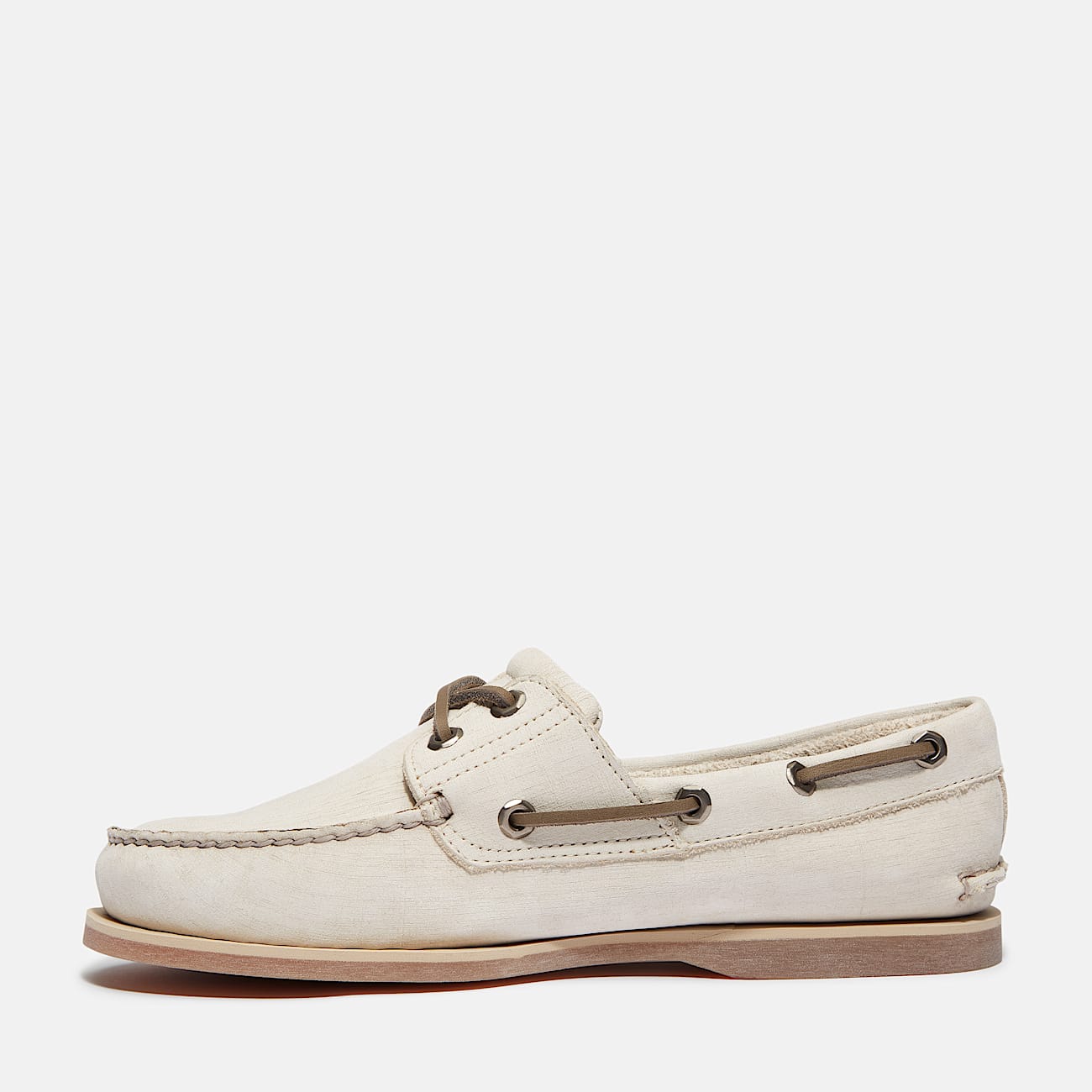 Classic Boat Shoe for Men in Light Grey