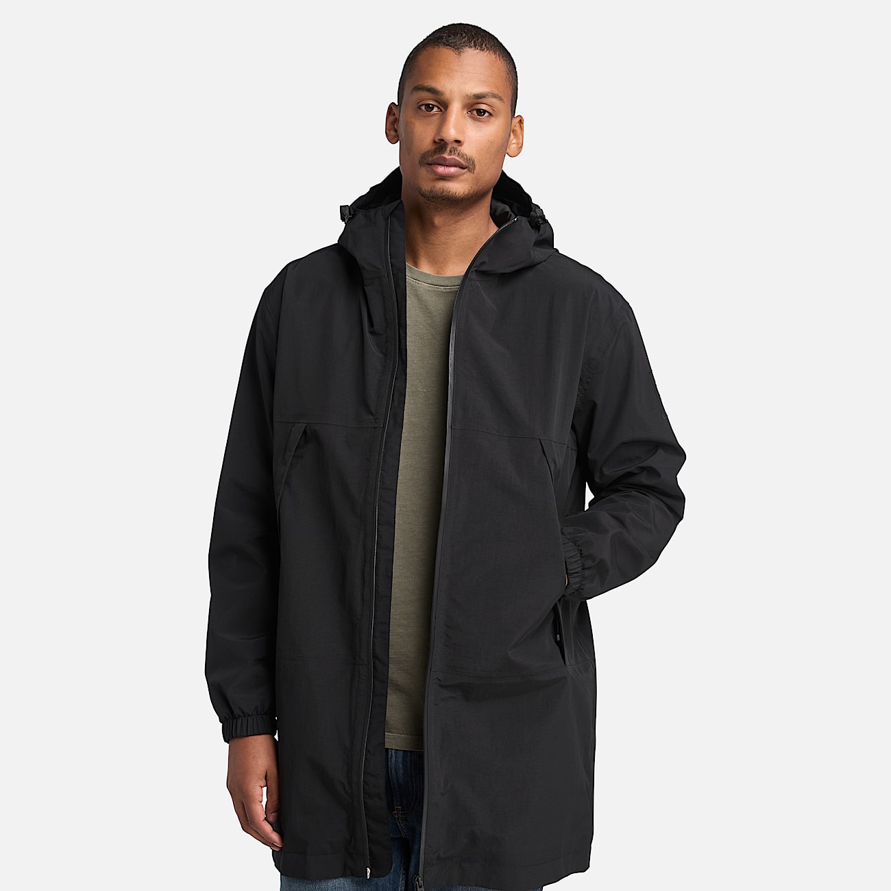 Parka Impermeável Winnick para Homem em preto - 1