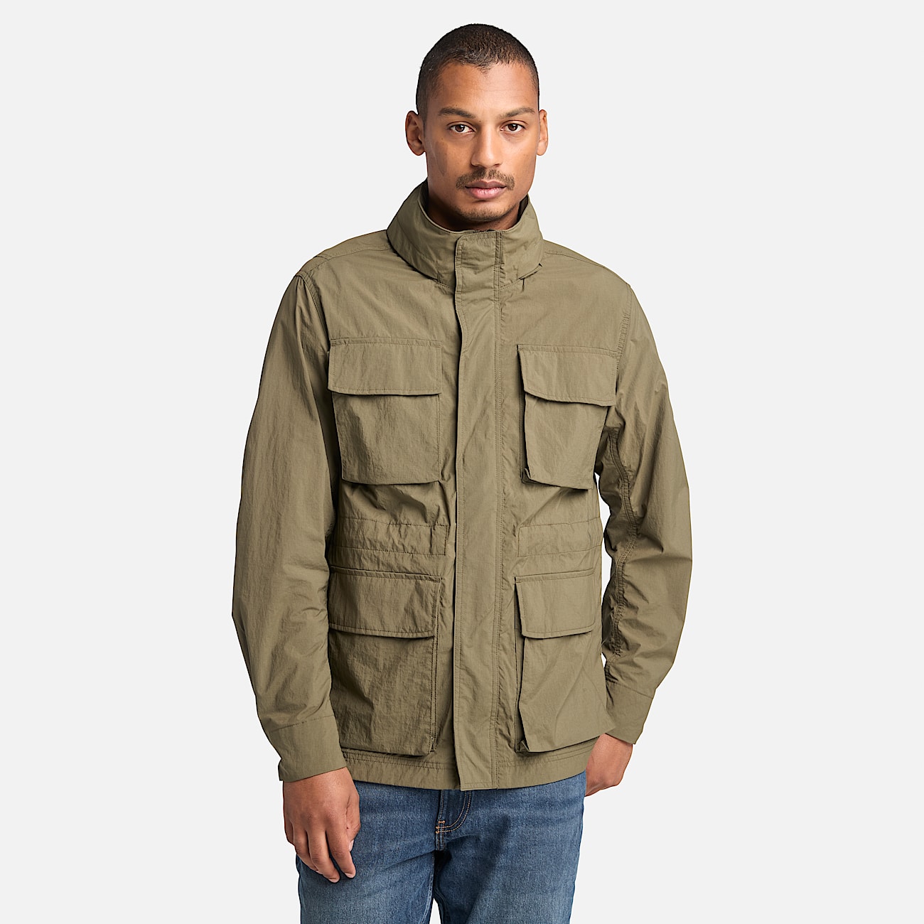 Strapazierfähige, wasserabweisende Abington Feldjacke für Herren in Grün - 1