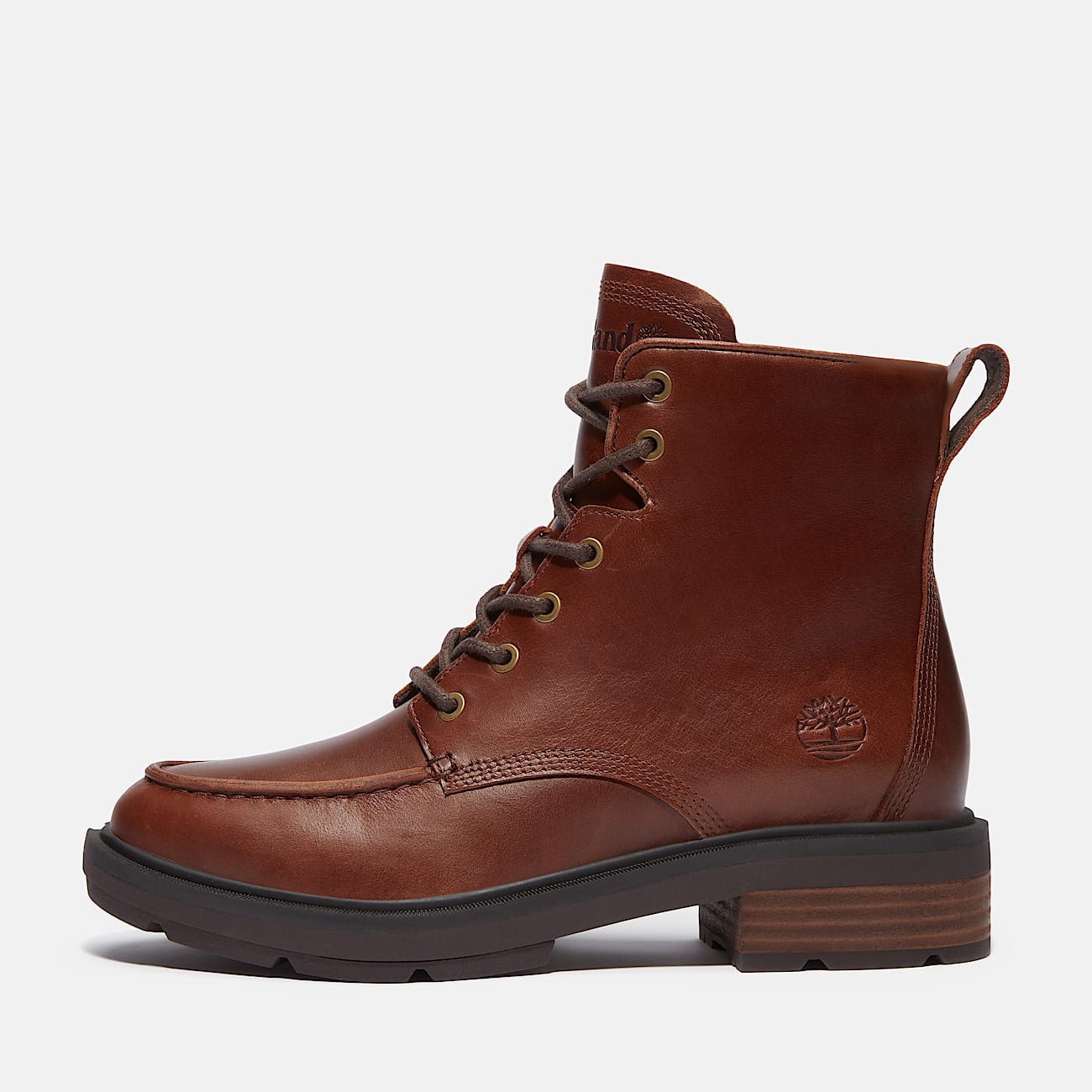 Brimfield Mid Boot zum Schnüren für Damen in Dunkelbraun