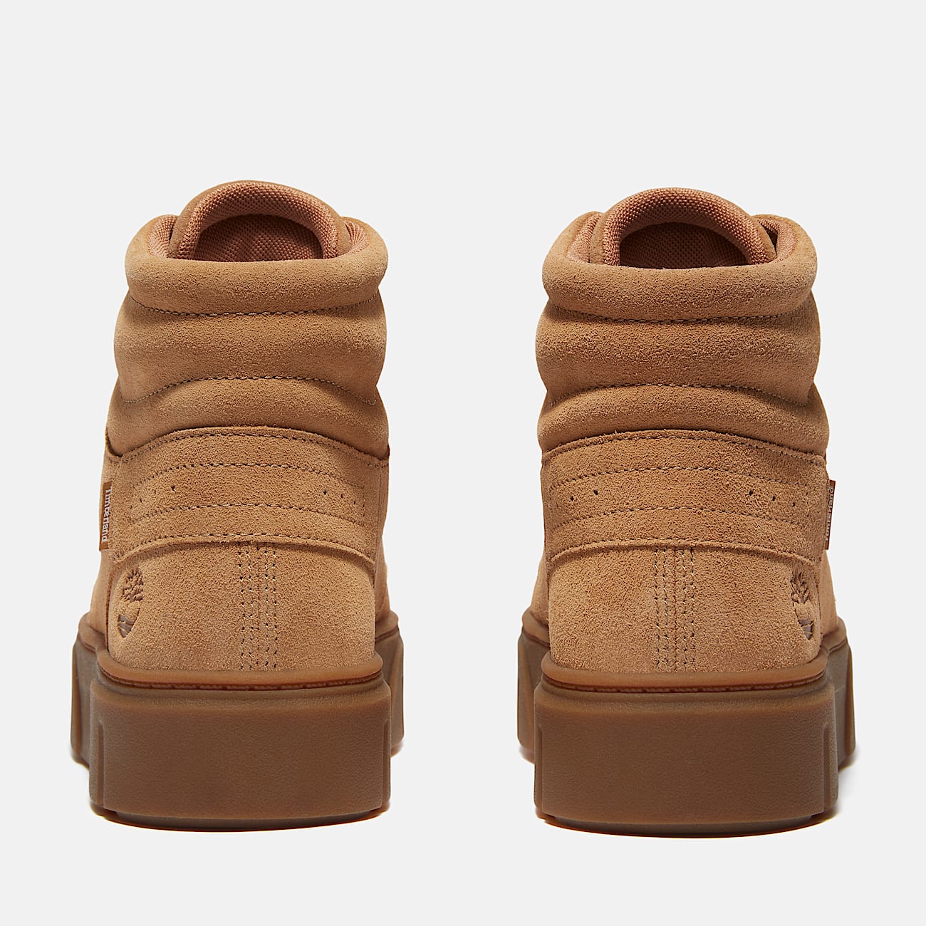 Laurel Court High Top Lace-Up Trainer for Women in Beige