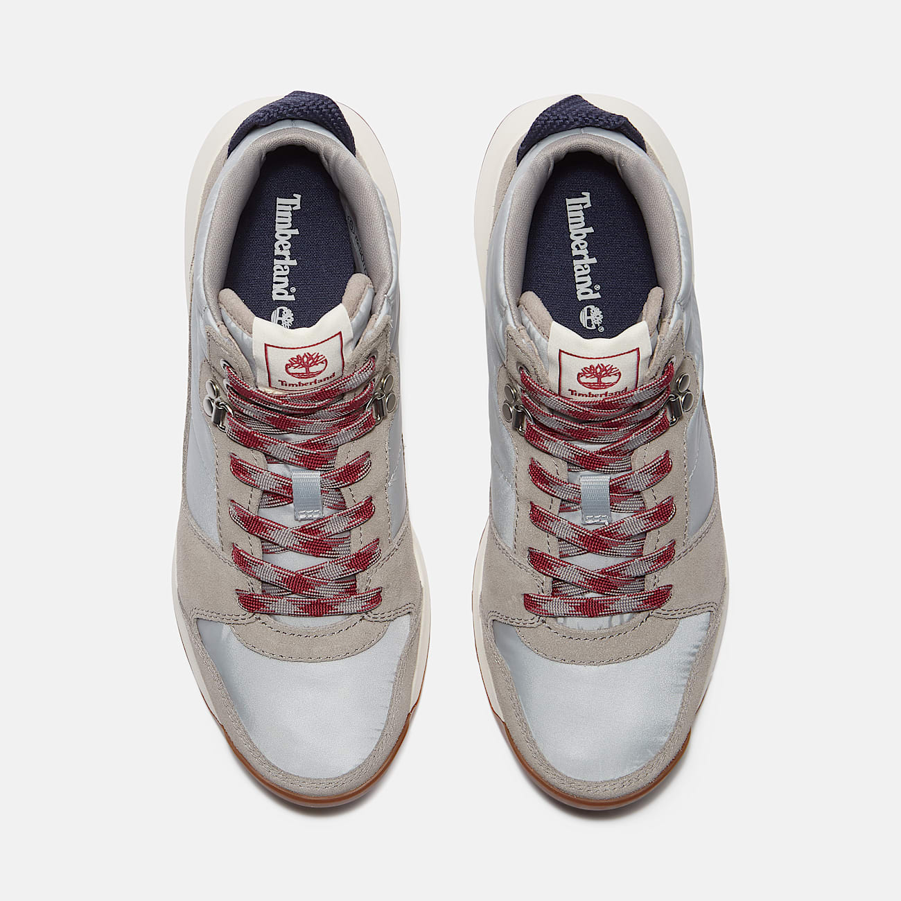 Sneaker Alta Stringata Retro Swift da Donna in grigio chiaro