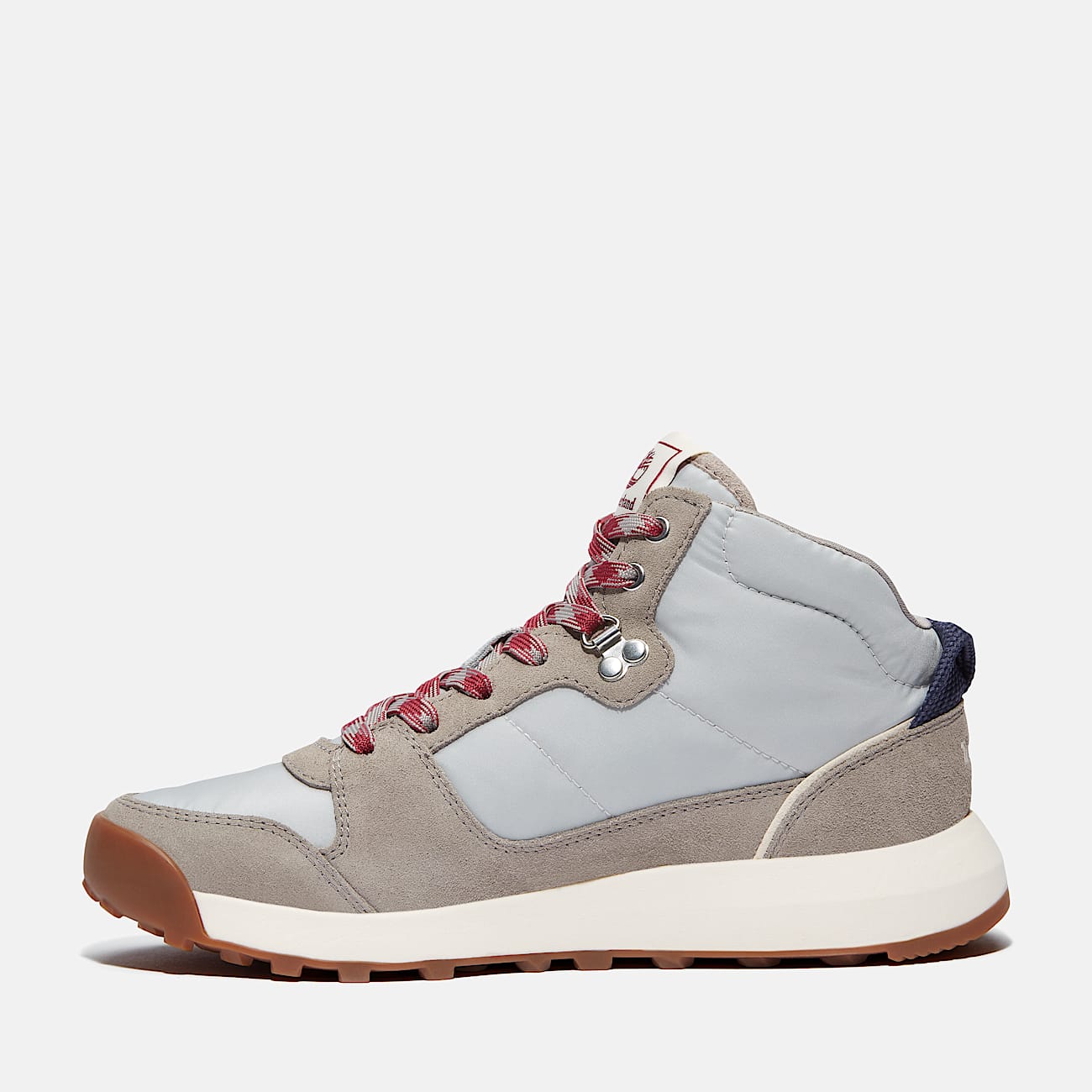 Sneaker Alta Stringata Retro Swift da Donna in grigio chiaro