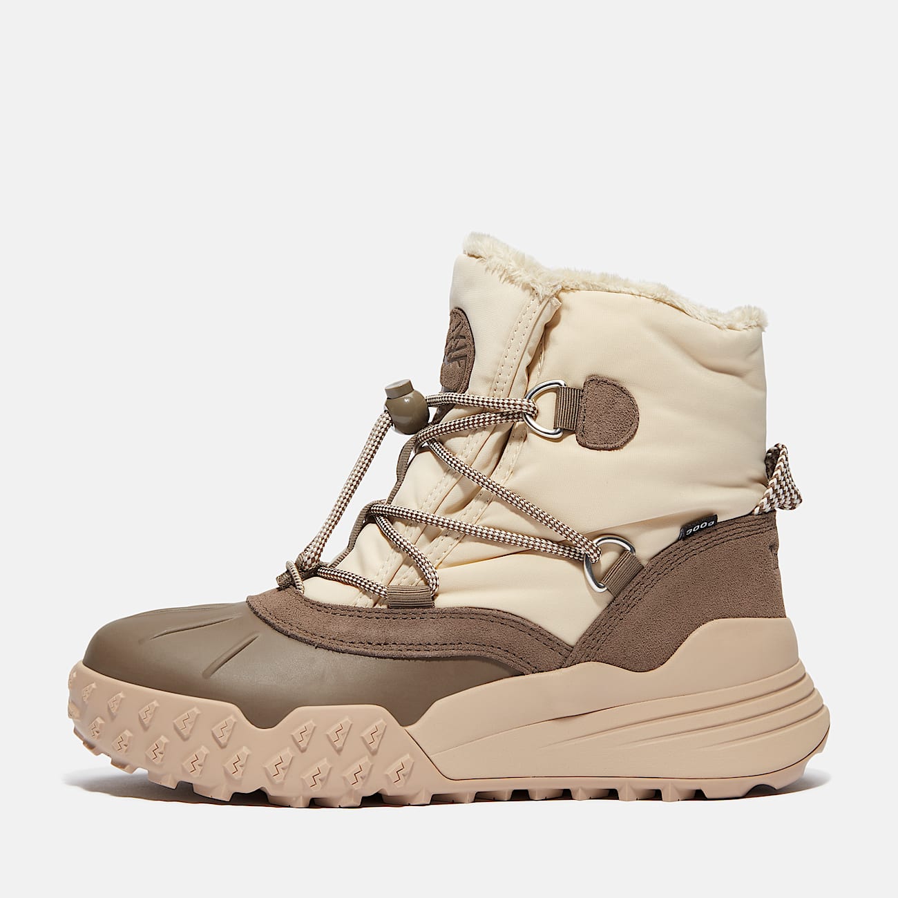 Halbhoher wasserdichter Moriah Range Schneestiefel mit warmem Futter für Damen in Grau - 8