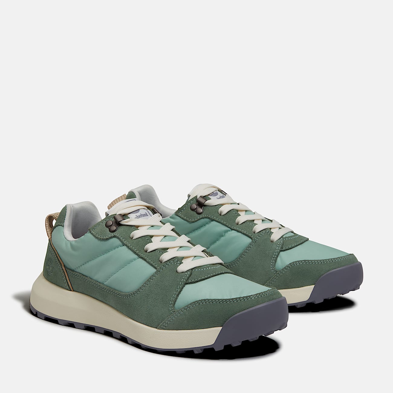 Retro Swift Low-Top-Sneaker zum Schnüren für Damen in Grün - 4