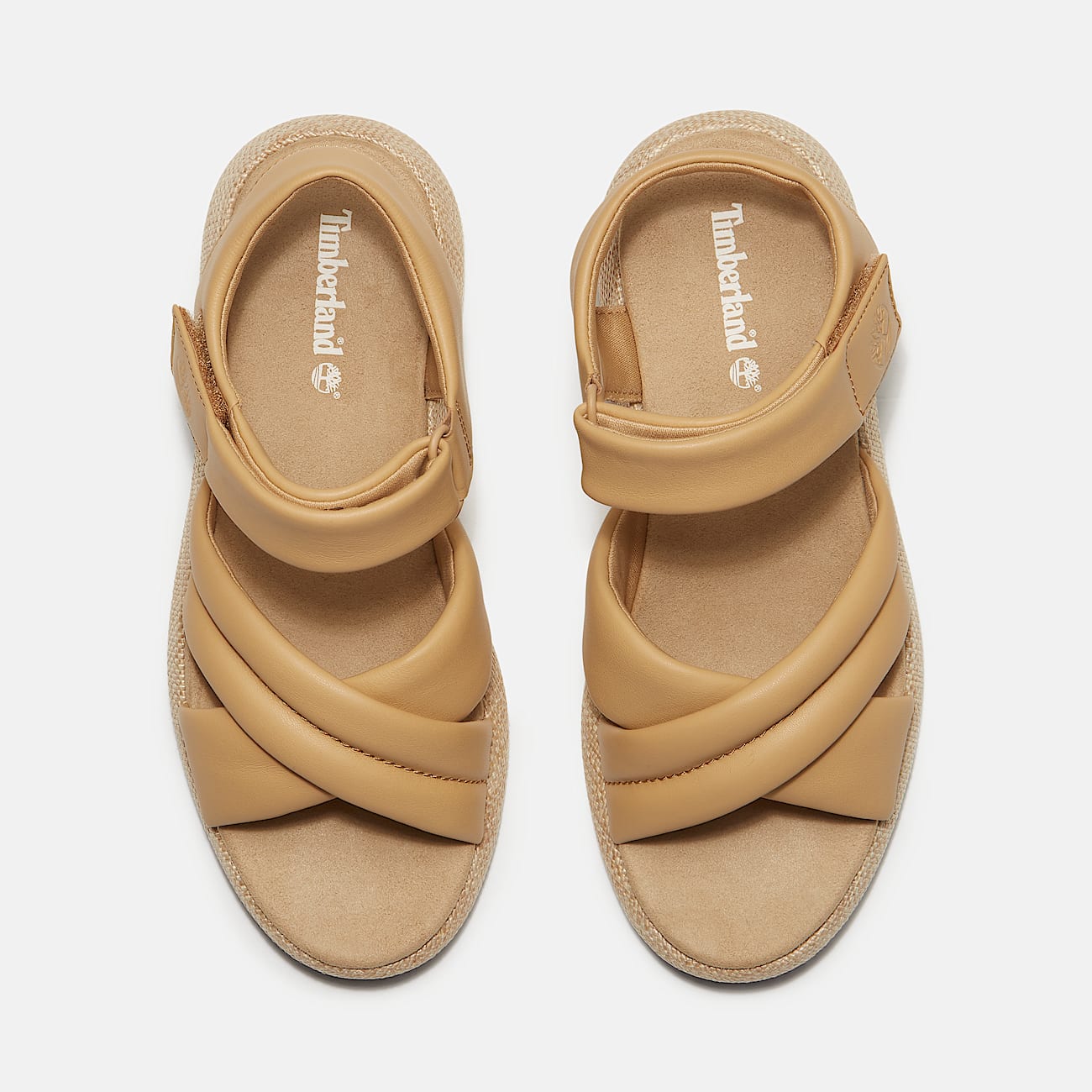Belmar Waves Backstrap Sandal for Women in Beige - 2