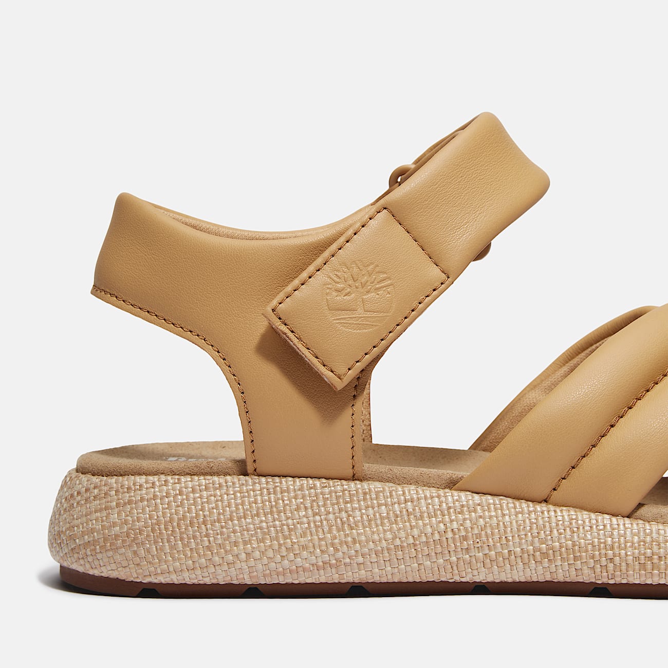 Belmar Waves Backstrap Sandal for Women in Beige - 7