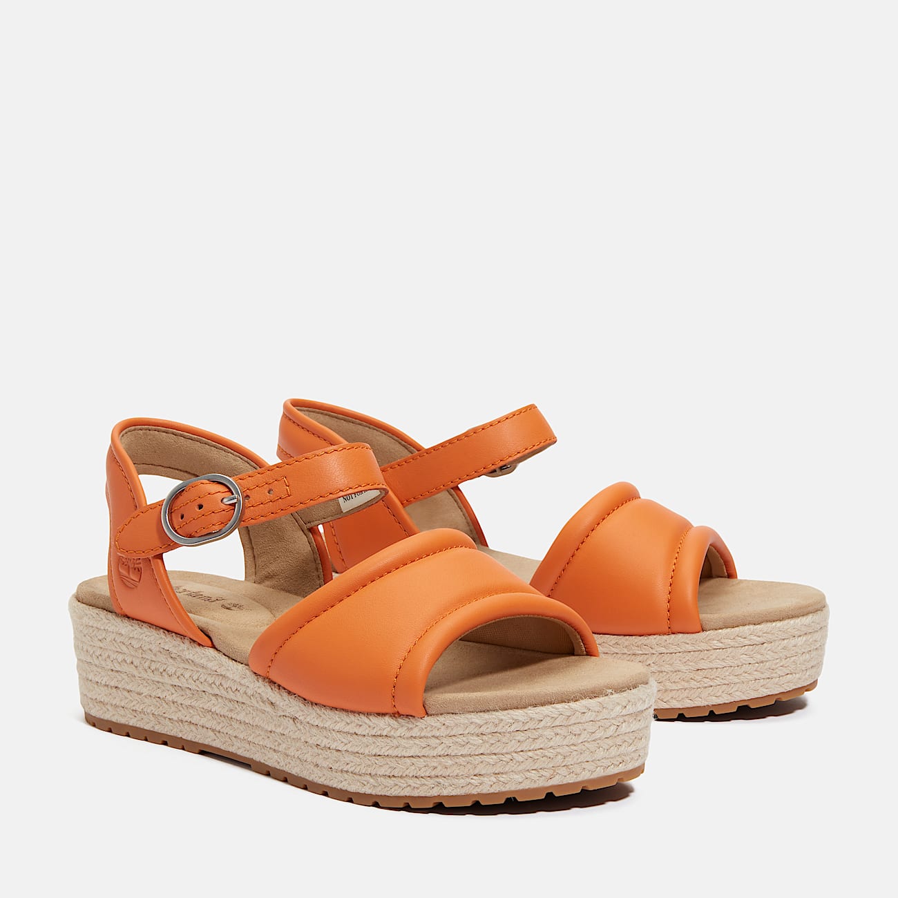 Santorini Sun Sandalen mit Fersenriemen für Damen in Orange - 4