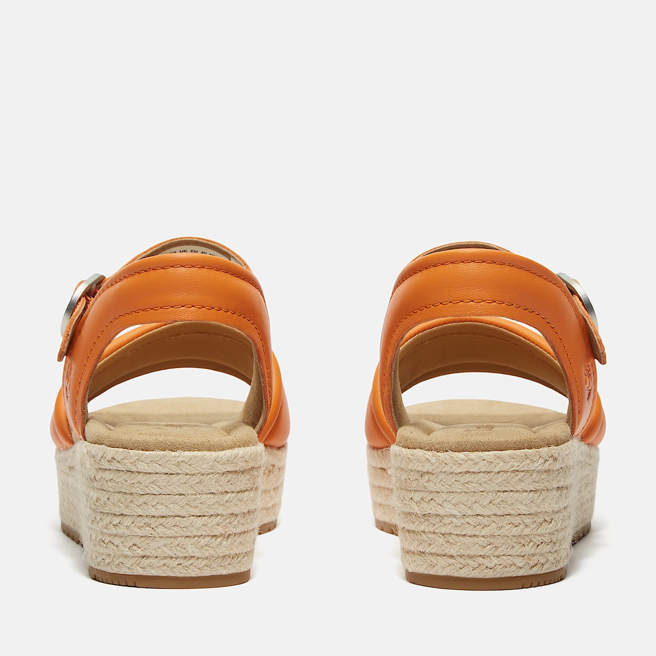 Santorini Sun Sandalen mit Fersenriemen für Damen in Orange - 5