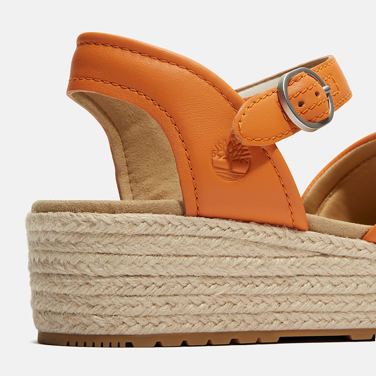 Santorini Sun Sandalen mit Fersenriemen für Damen in Orange - 7