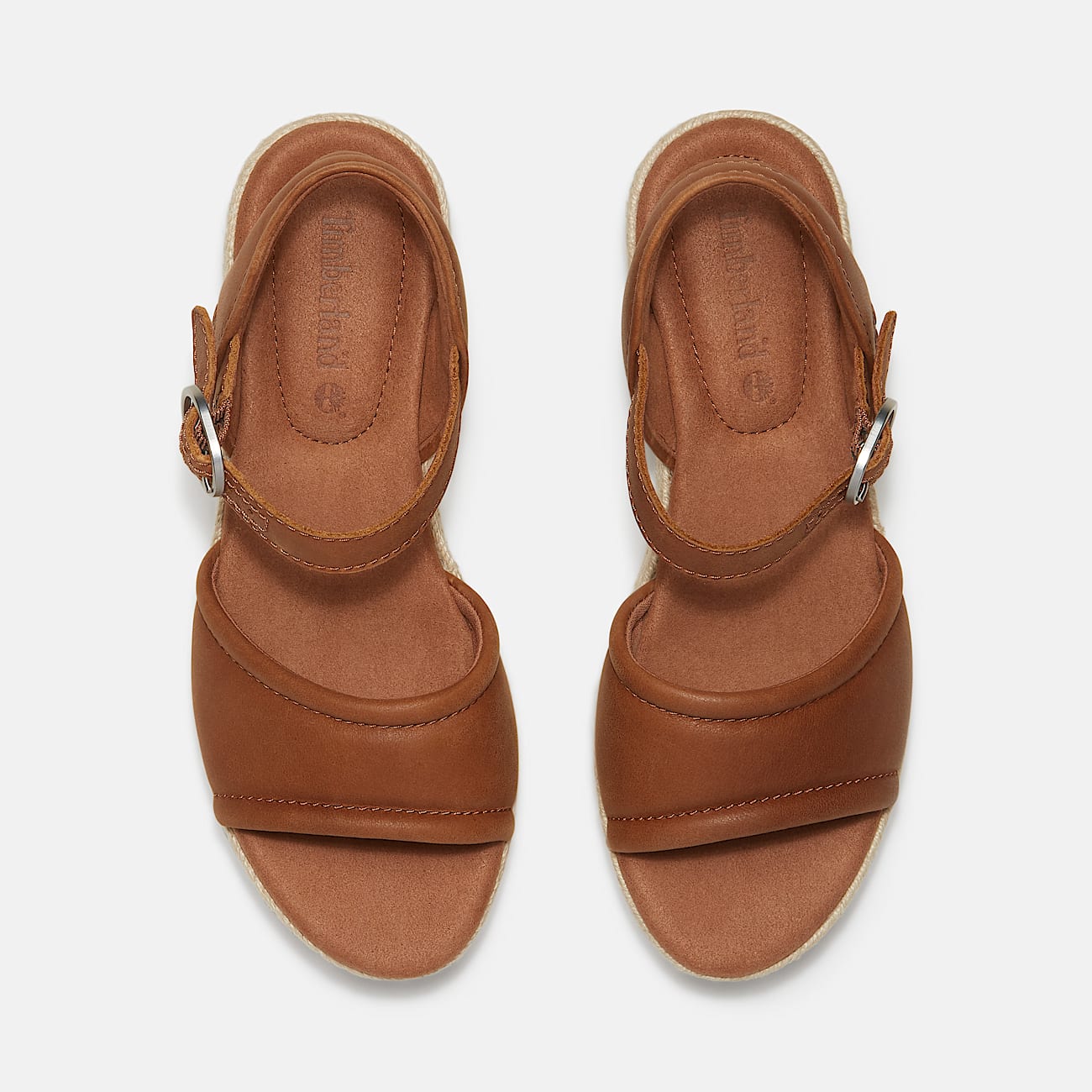 Santorini Sun Backstrap Sandal for Women in Brown - 2
