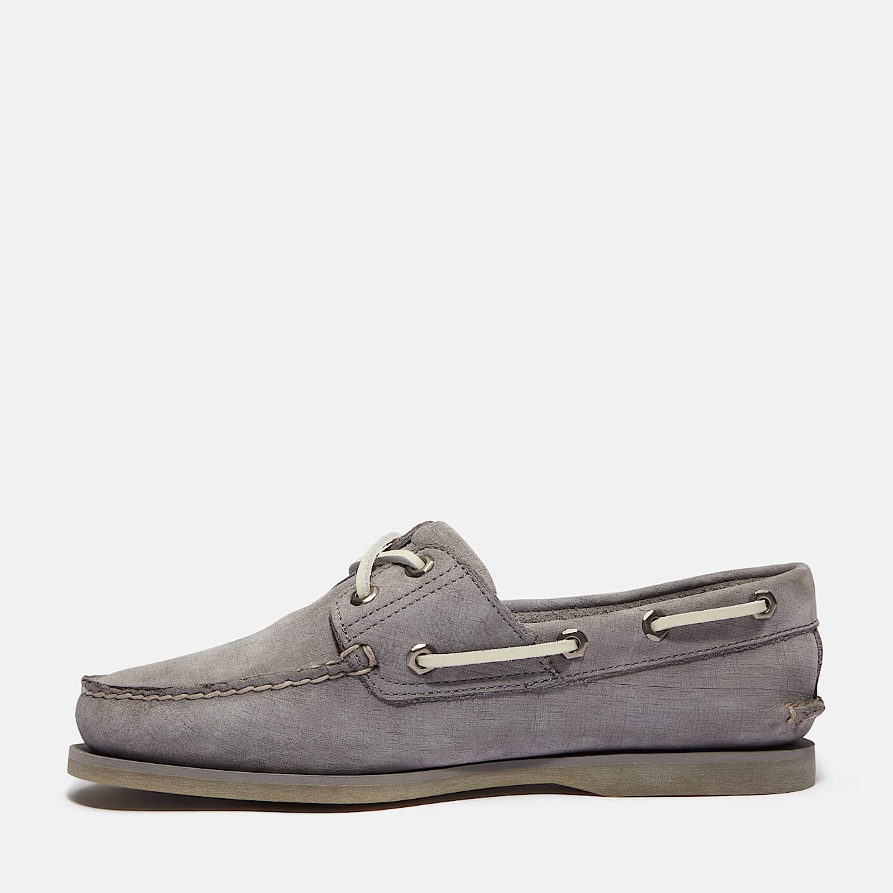 Klassischer Bootsschuh für Herren in Grau - 6