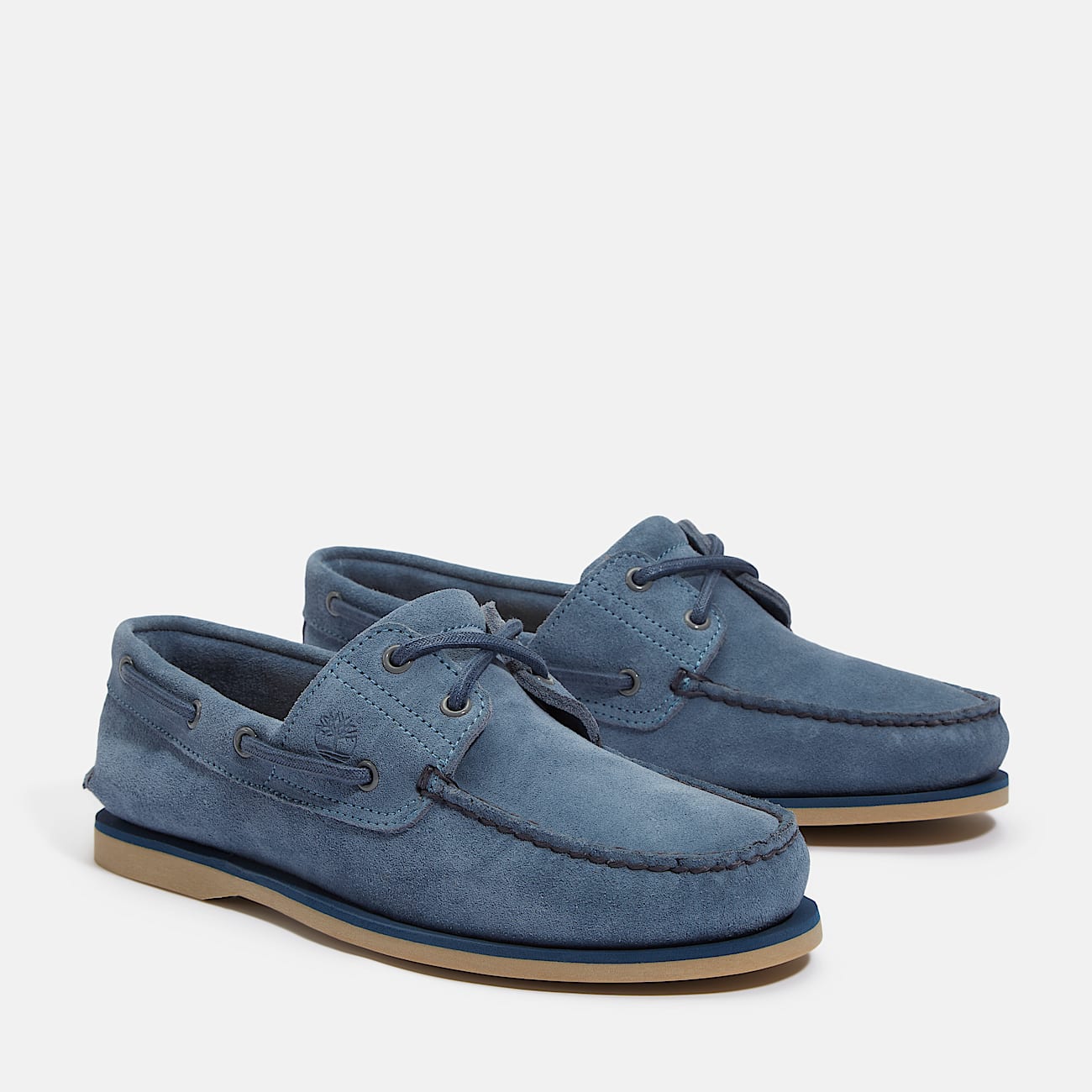 Klassischer Bootsschuh für Herren in Blau