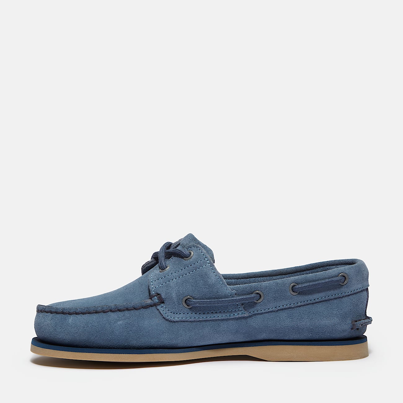 Klassischer Bootsschuh für Herren in Blau