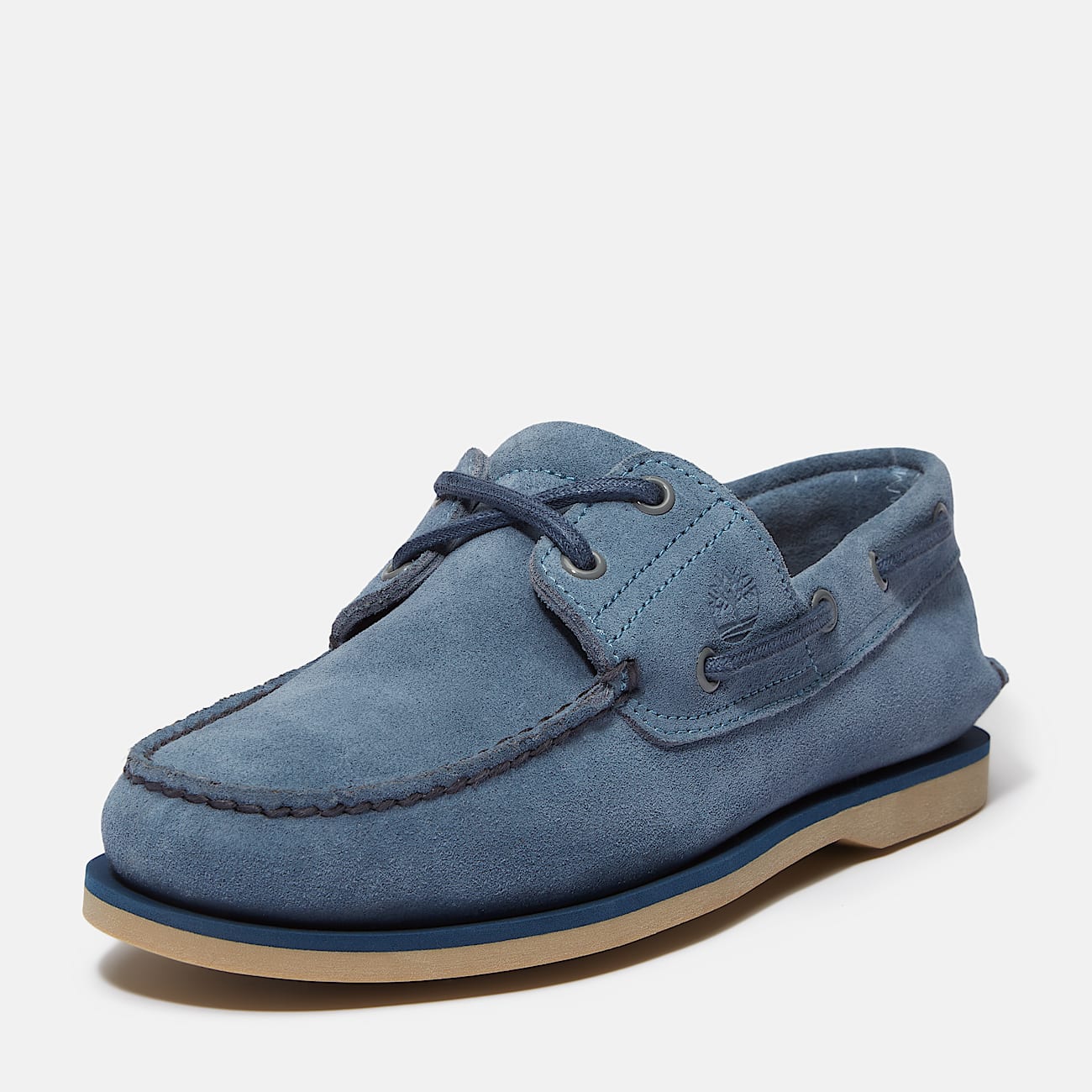 Klassischer Bootsschuh für Herren in Blau