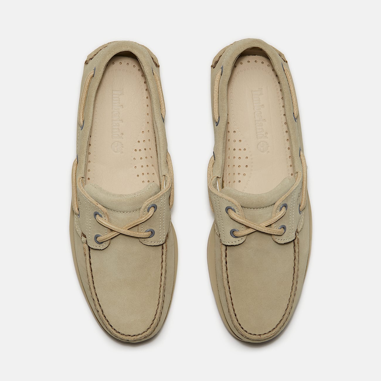 Chaussure bateau classique pour homme en vert clair - 3
