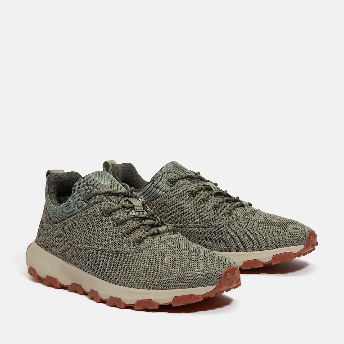 Sneaker Bassa Stringata Winsor Park da Uomo in verde scuro - 4