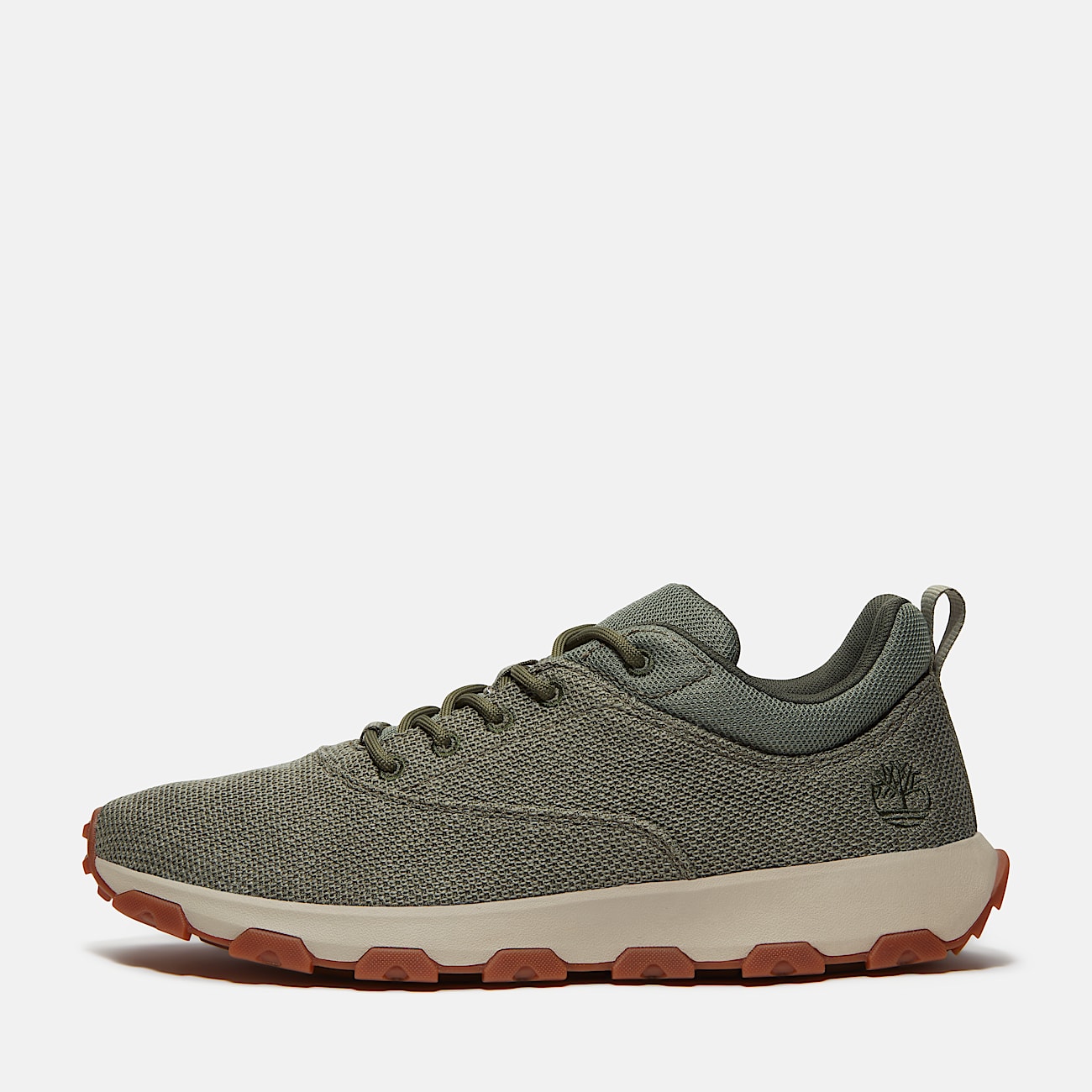 Sneaker Bassa Stringata Winsor Park da Uomo in verde scuro - 8