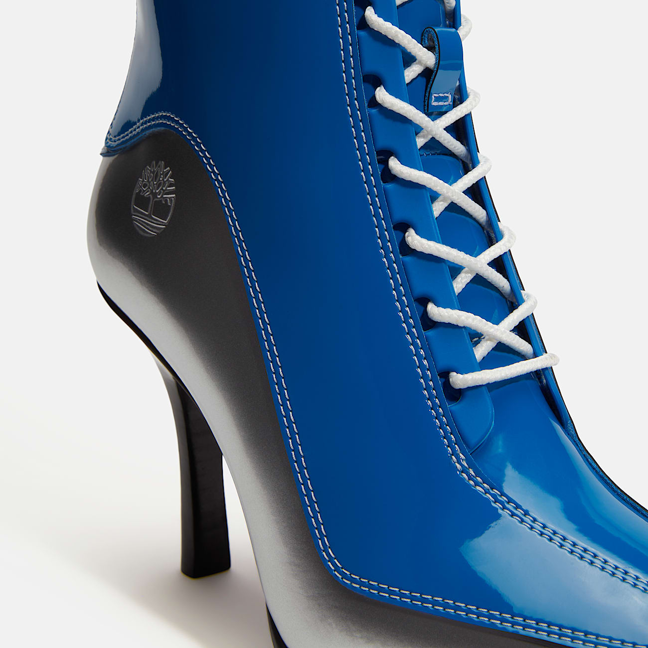 Boot 14 pouces zippée Timberland® X Veneda Carter à lacets pour femme en bleu