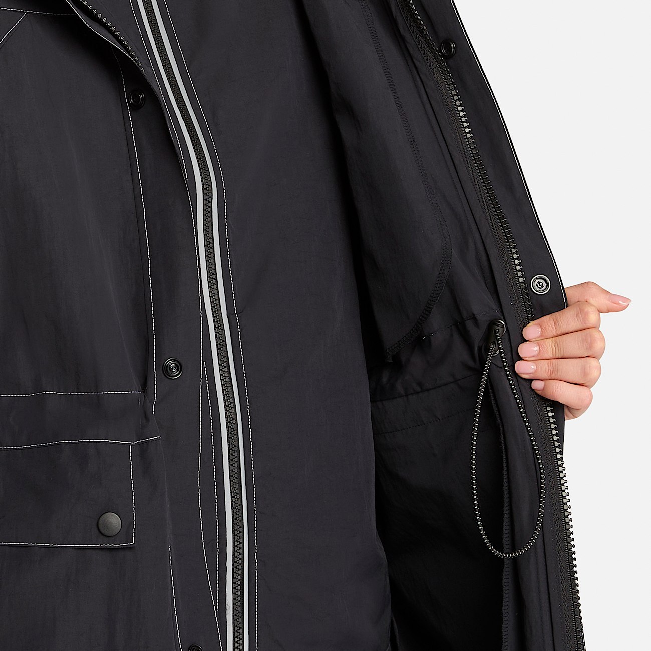 Timberland® X Veneda Carter Winnick Parka for Women in Black