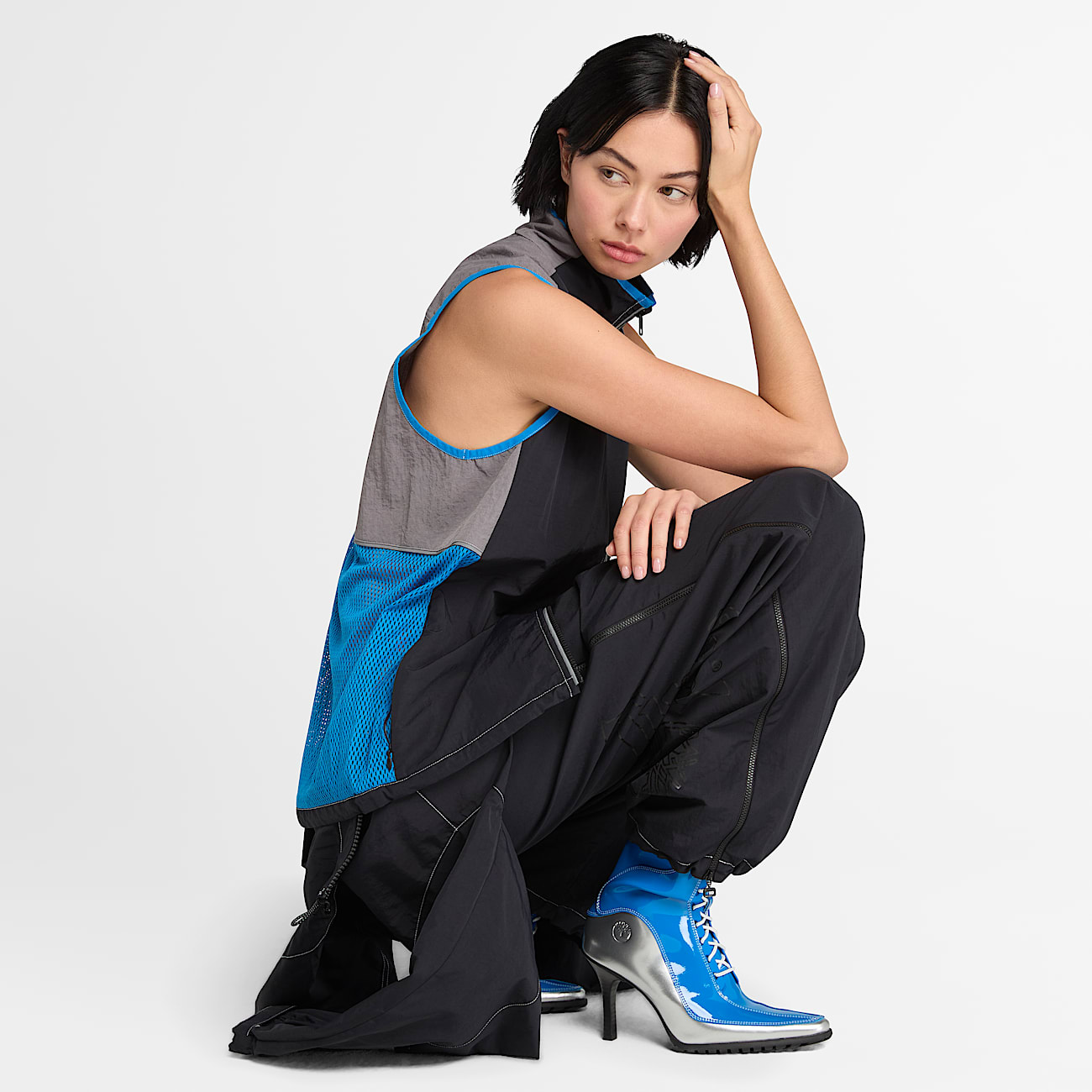 Gilet Timberland® X Veneda Carter da Donna in colore nero