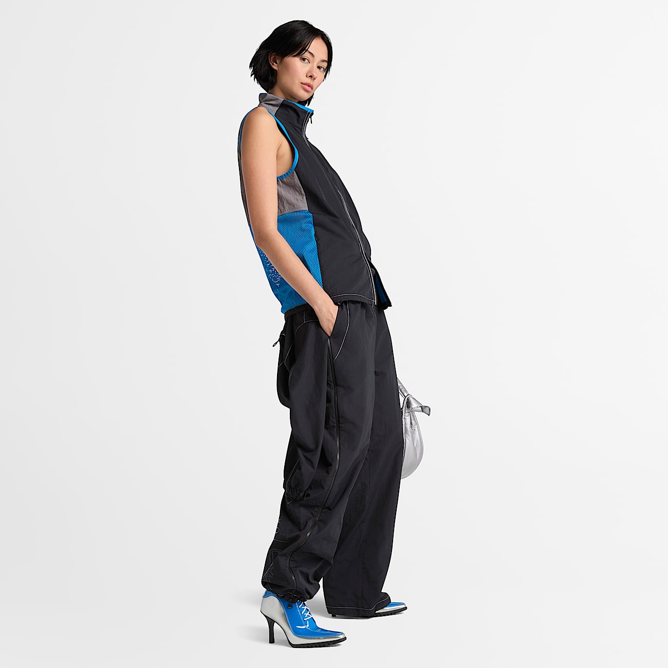 Gilet Timberland® X Veneda Carter da Donna in colore nero