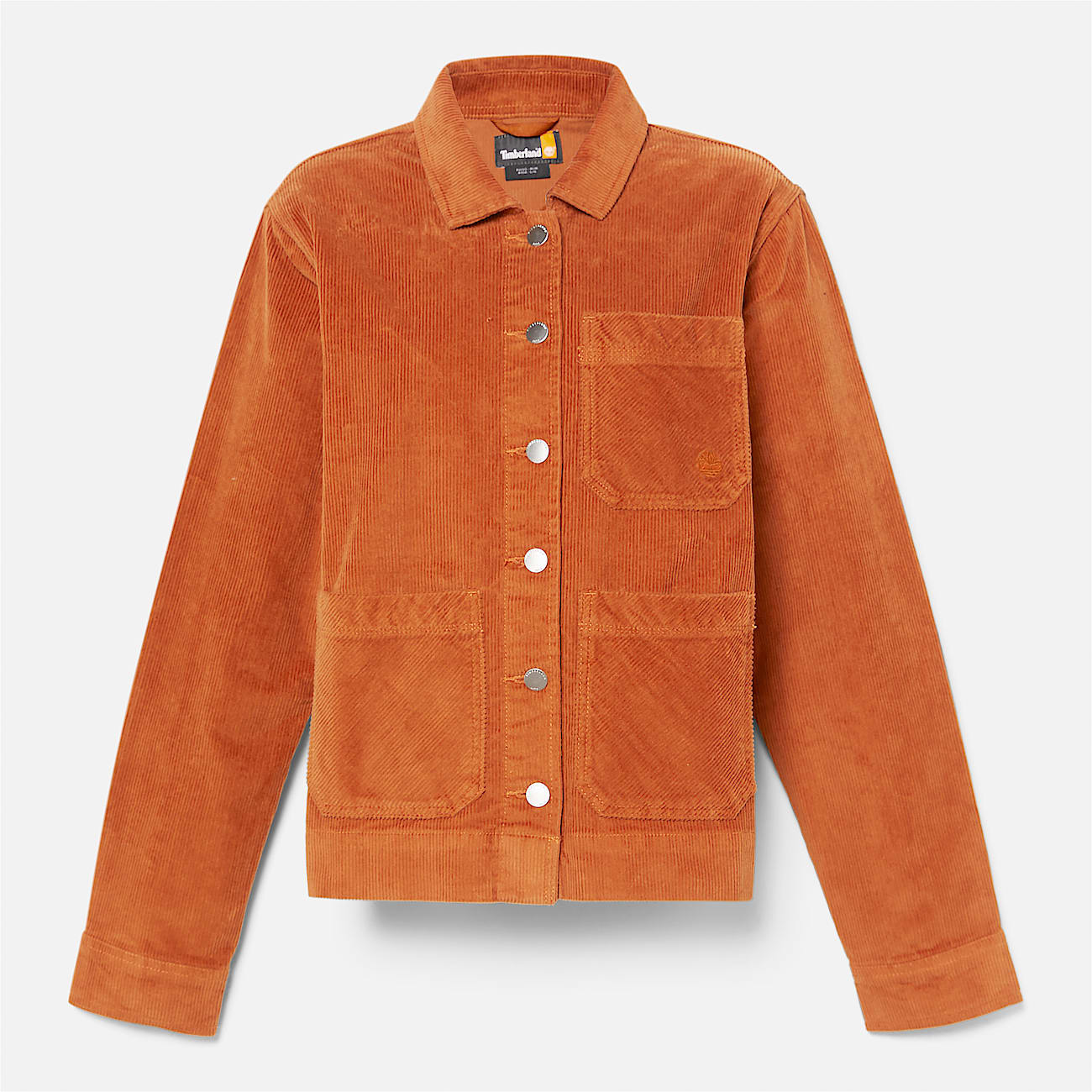 Kempshire Corduroy Chore Jacket for Women in Orange
