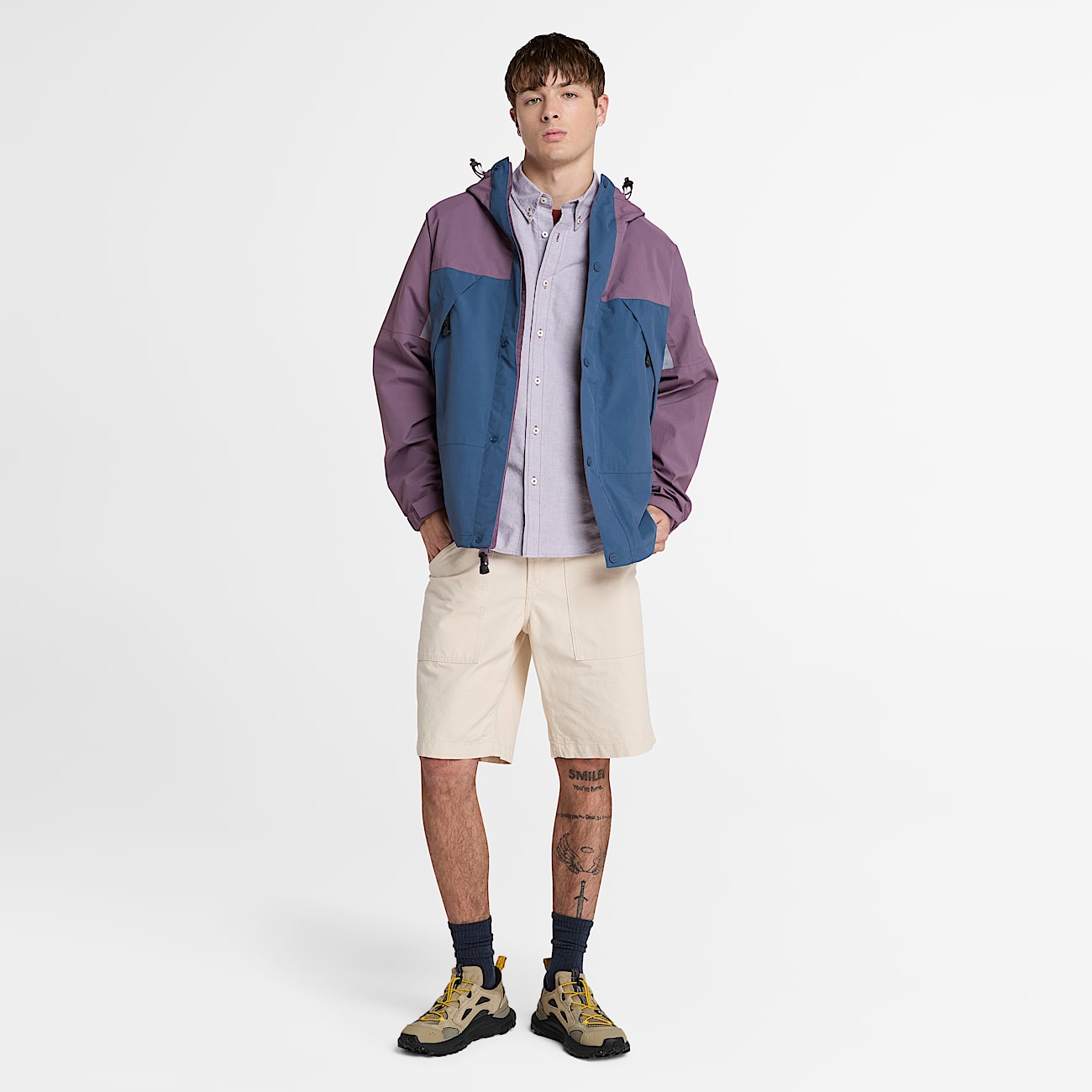 Wasserdichte Winnick Shell-Jacke für Herren in Violett - 2