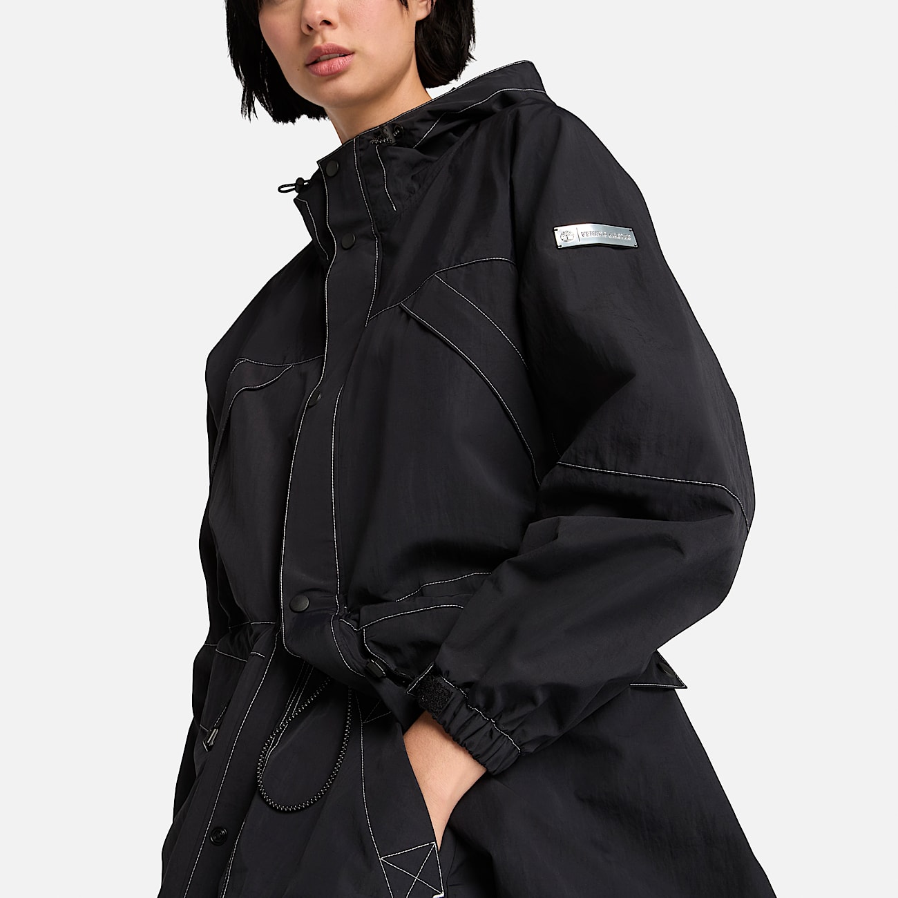 Timberland® X Veneda Carter Winnick Parka for Women in Black