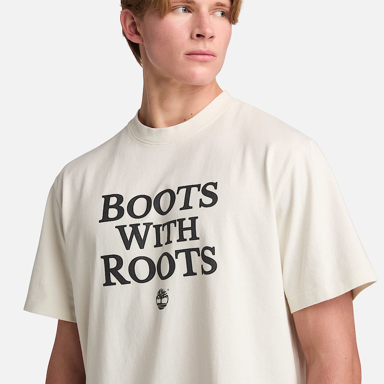 Slogan T-Shirt for Men in White - 5