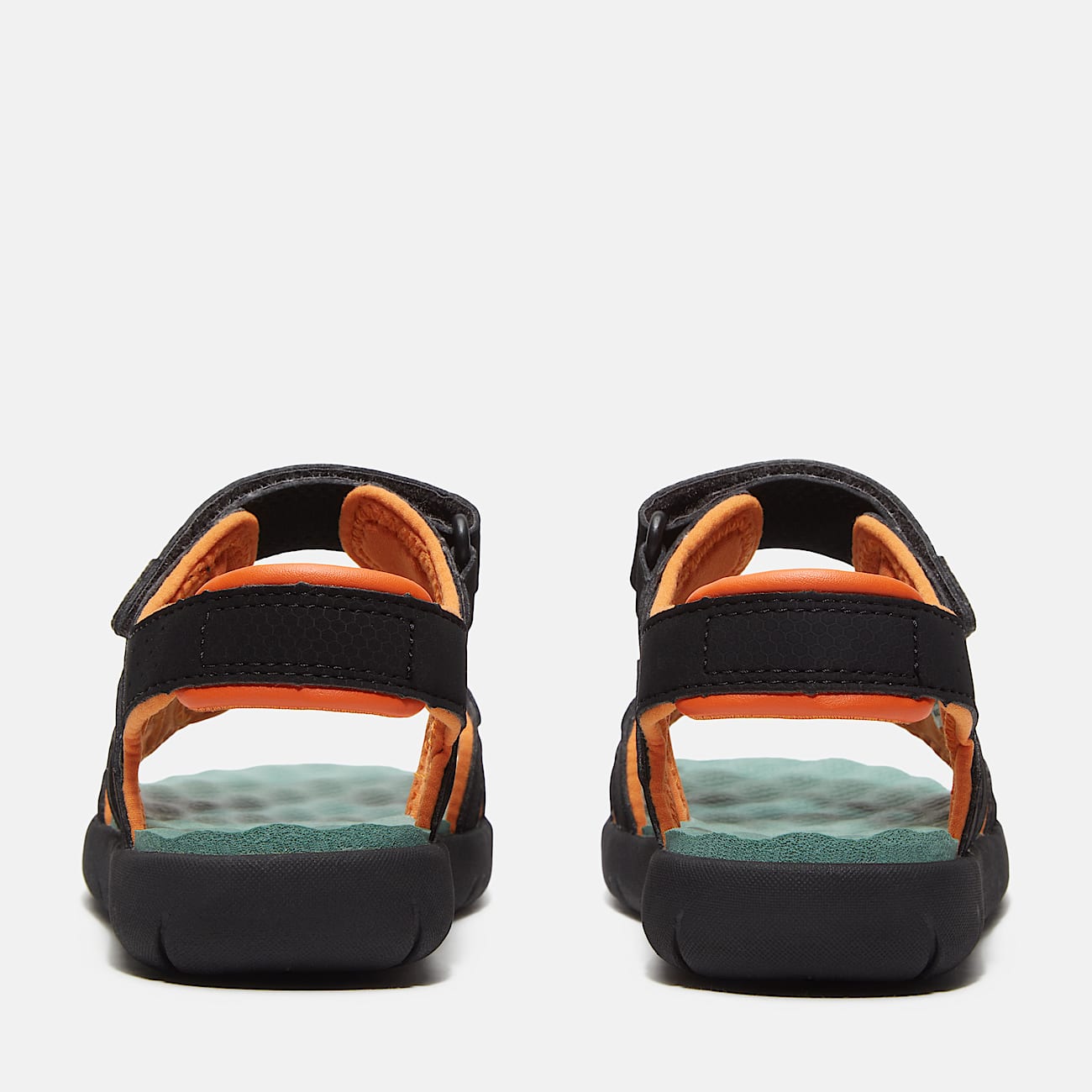 Perkins Row Backstrap Sandal for Toddler in Black/Yellow