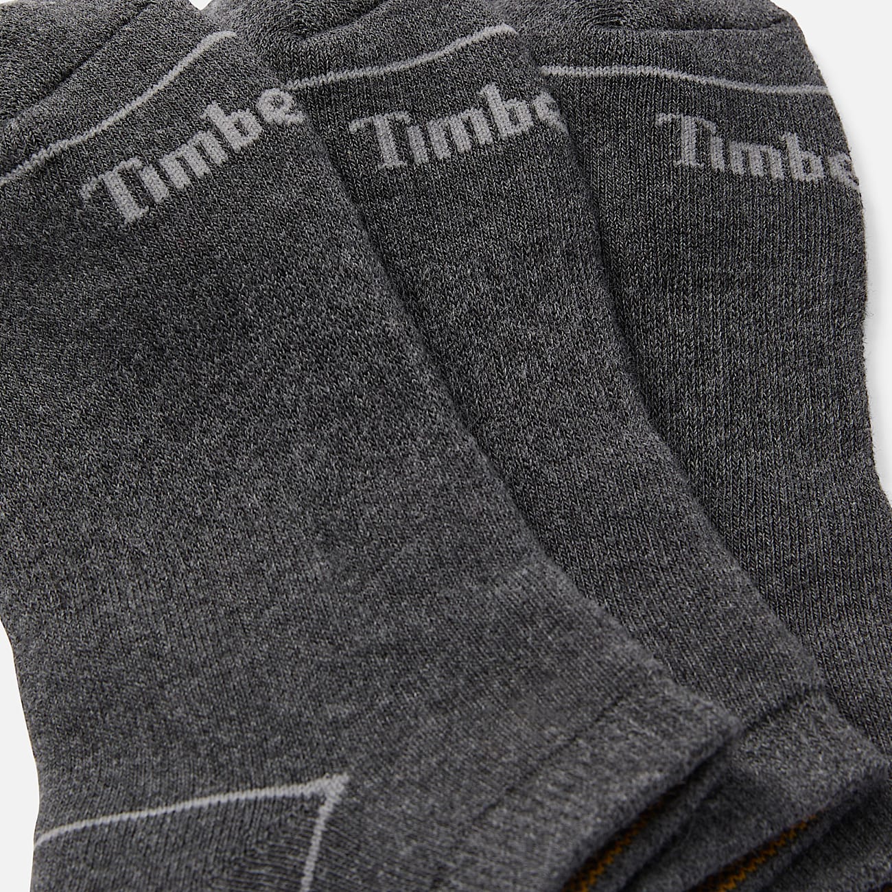 3er-Pack gepolsterte, unsichtbare Bowden Socken in Dunkelgrau