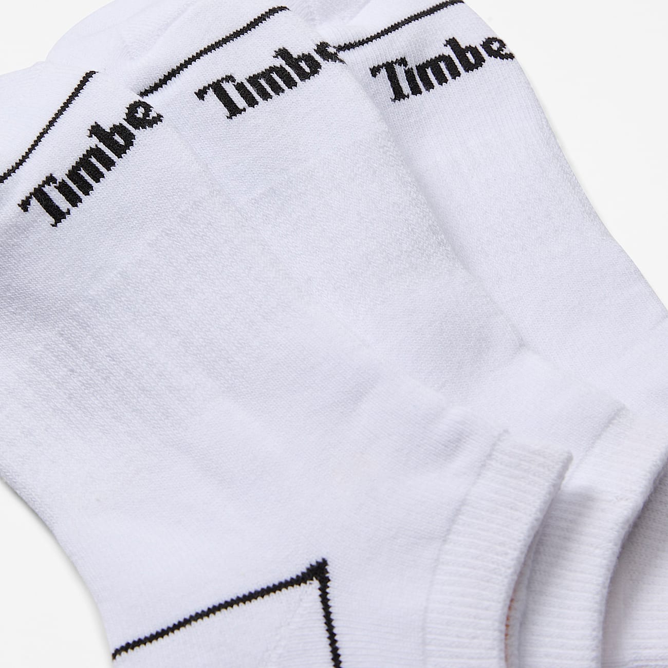 3er-Pack gepolsterte, unsichtbare Bowden Socken in Weiß