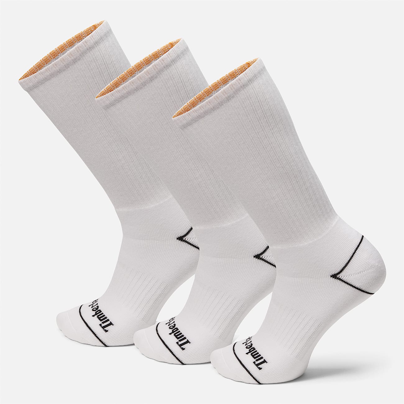 Bowden Crew Socken mit Vollpolsterung im 3er-Pack in Weiß