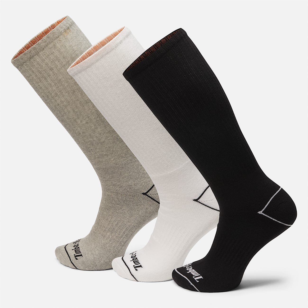 3er-Pack gepolsterte Bowden Crew Socken Mehrfarbig - 1