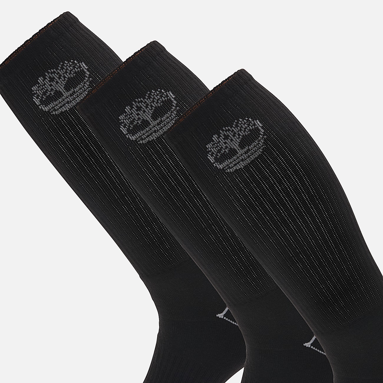 Bowden Tree Crew Socken mit Vollpolsterung im 3er-Pack Schwarz - 3