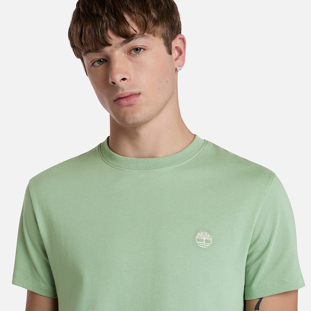 T-shirt Dunstan River da Uomo in verde - 3