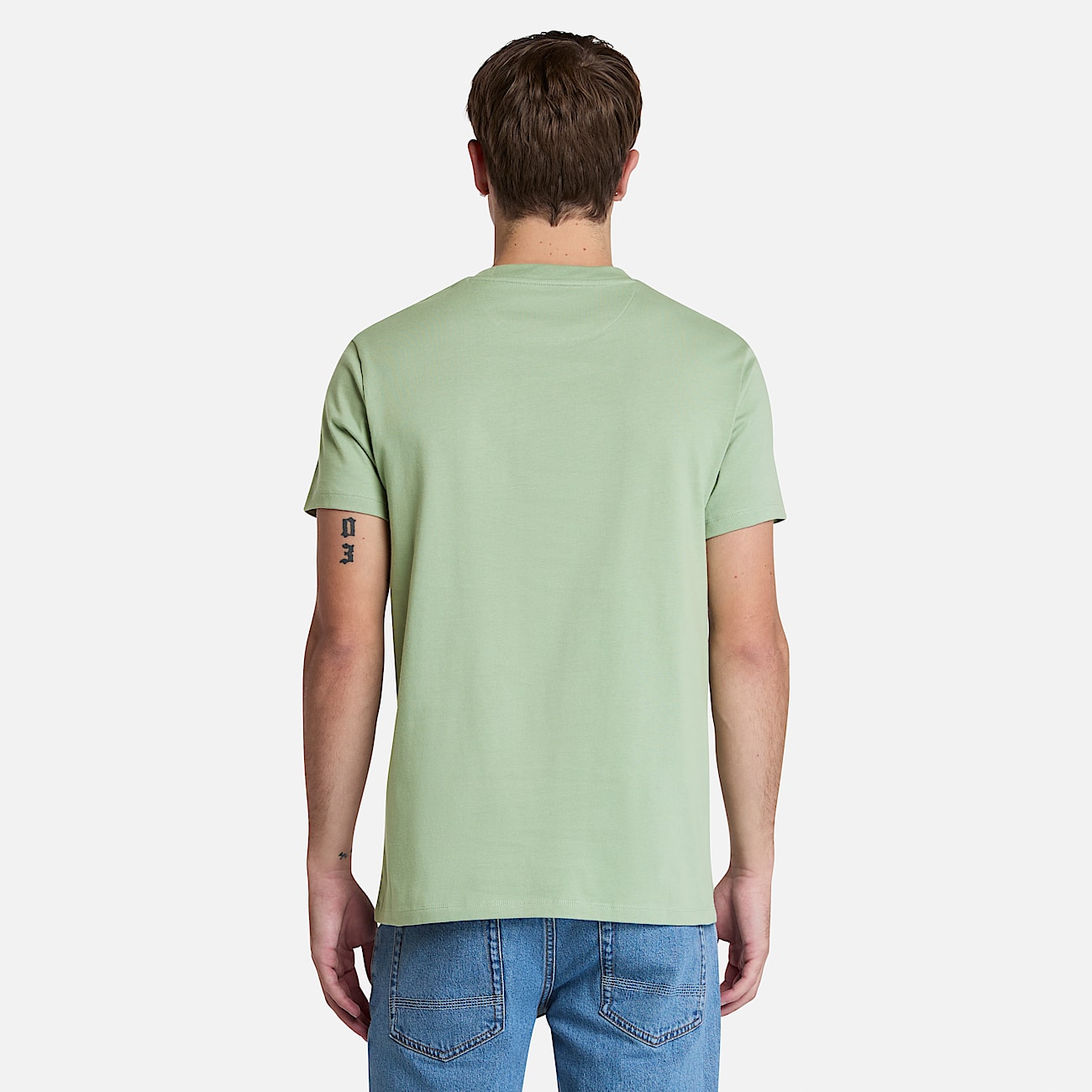 T-shirt Dunstan River da Uomo in verde - 4