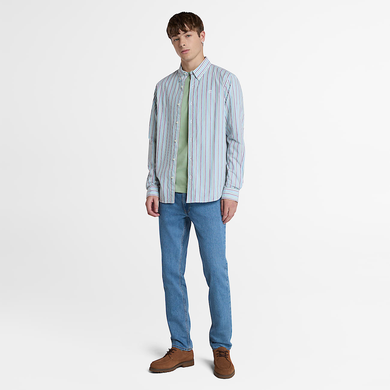 T-shirt Dunstan River da Uomo in verde - 2