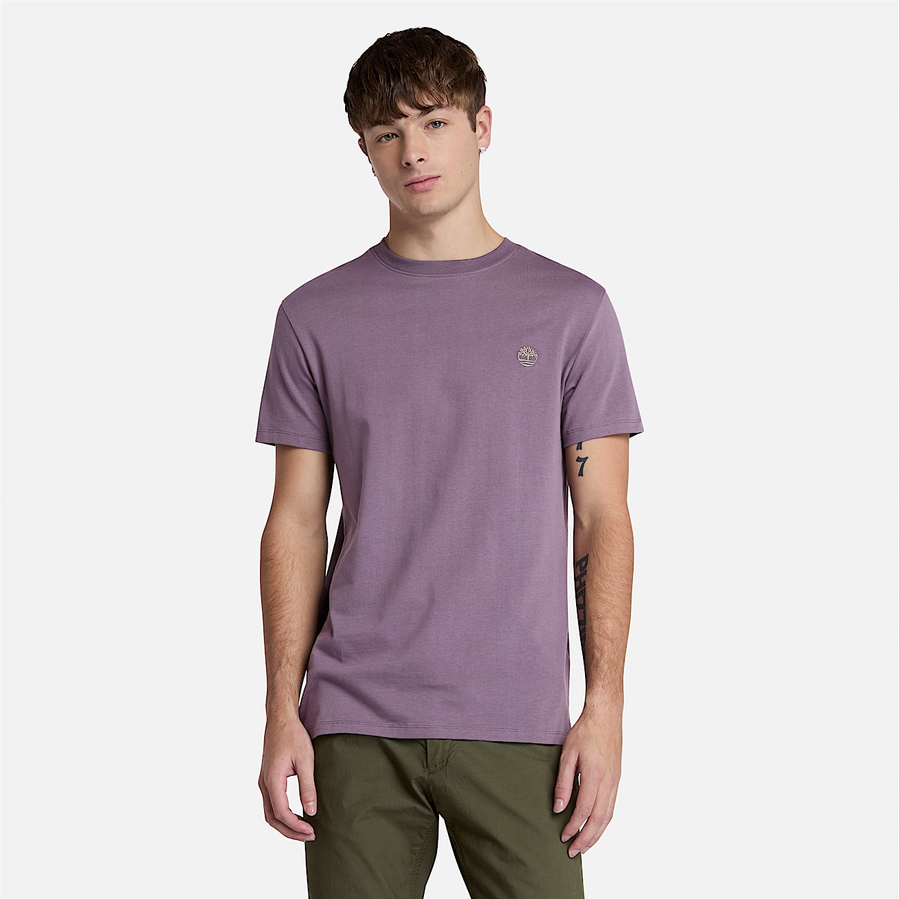 Dunstan River T-Shirt für Herren in Violett - 1