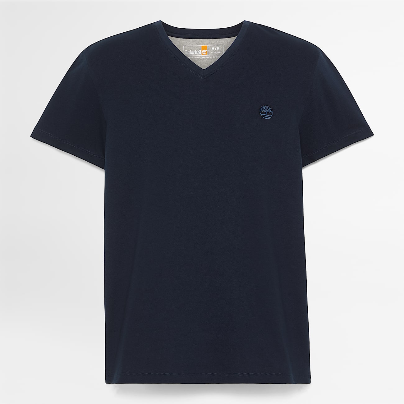 Dunstan River V Neck Short-Sleeve T-Shirt for Men in Dark Blue - 5