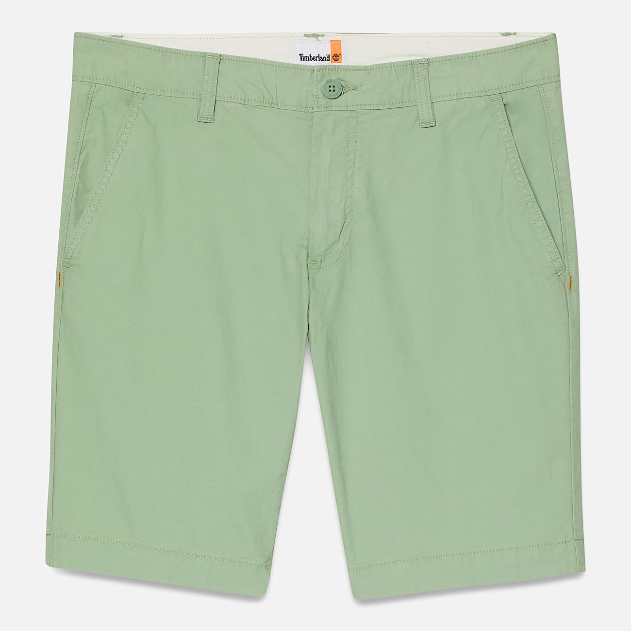 Claremont Poplin Chino Shorts for Men in Green - 5