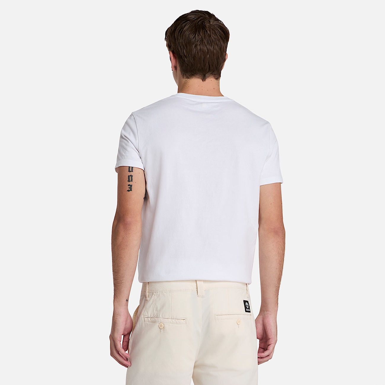 Claremont Chinoshorts aus Popeline für Herren in Hellbeige - 4