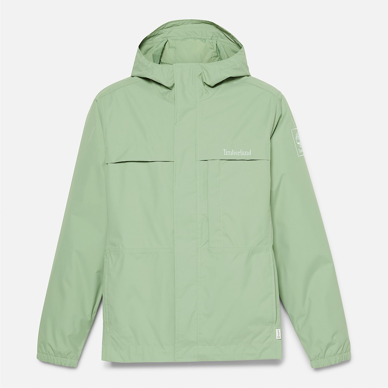 Benton Waterproof Shell Jacket for Men in Green - 6