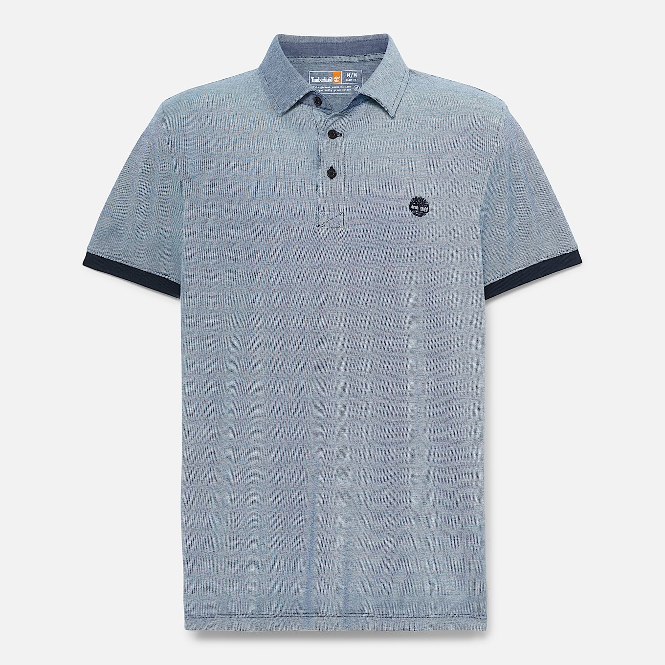 Polo Oxford a Maniche Corte Baboosic Brook da Uomo in blu scuro - 5
